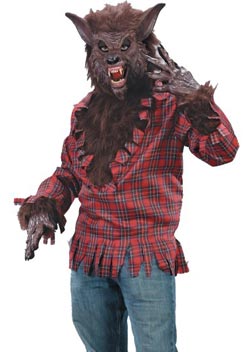 brown werewolf costume